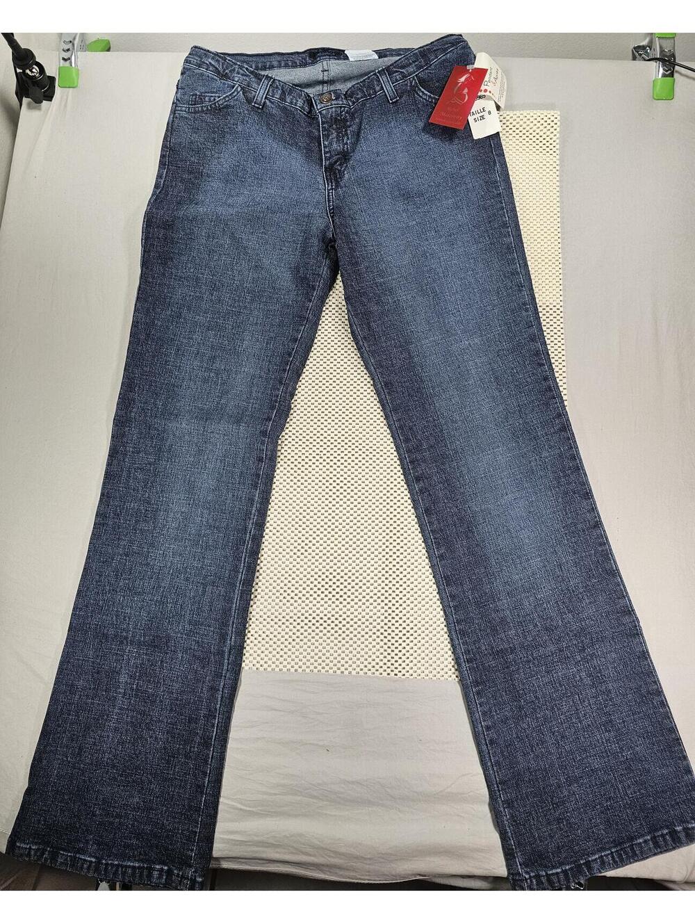 Rebel Maternity Cotton Stretch Denim Jeans.  Size 8